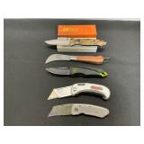 Folding and Utility Knives Lot