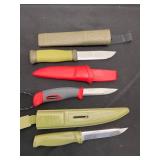 Utility Knives with Sheaths