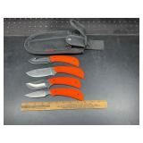 Winchester 4-Piece Knife Set with Sheath