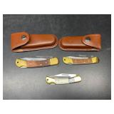 Winchester Folding Knives with Sheaths