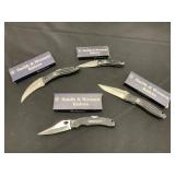 Four Smith & Wesson Folding Knives