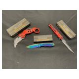 Three Tac-Force Folding Knives