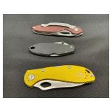 Three Buck Folding Knives