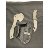 Old Timer Two-Piece Knife and Hatchet Set