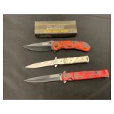 Tac-Force Folding Knives Set
