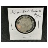 1/4 Oz Indian/Buffalo Round
