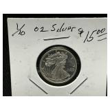 1/10 Oz Walking Liberty Round!