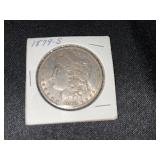 1879-S Morgan Eagle Silver Dollar