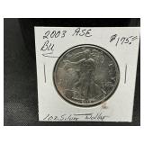 2003 American Silver Eagles