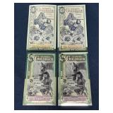 2 $1 Wyo Goldbacks & 2 $1/2 FL Goldbacks