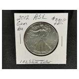 2012 American Silver Eagle
