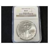 2003 American Silver Eagle MS69