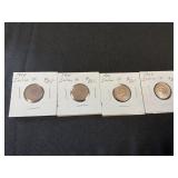 1904,05,06,07 Indian Head Cents