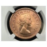 1953-1960 South Africa Penny