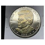 1985 John F. Kennedy 25th Ann. Commem. Coin