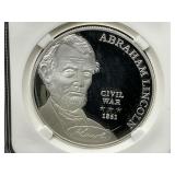Abraham Lincoln Civil War Commem. Coin