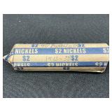 Roll of 40 Buffalo Nickels 1913 - 1938