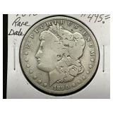 1890-CC Morgan Silver Dollar *Rare Date*