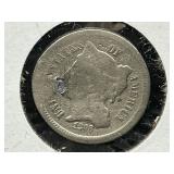 1868 3-Cent Coin