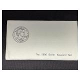 1980 Susan B Anthony Souvenir Dollar Set