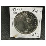 1878-S Morgan Silver Dlooar