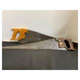 Winchester Hand Saws with Wooden Handles