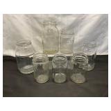 Clear Glass Mason Jars