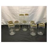 18 Assorted Ball, Kerr, Atlas & Midland Jars