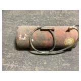 Red Steel Air Bubble Tank, Untested