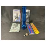 Mag-Lite Flashlight and Dremel Accessories Lot