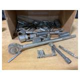 Box Lot of Assorted Hand Tools