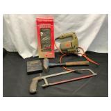 Tool Assortment with Jigsaw and Drill Bits