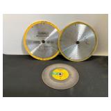 DeWalt Saw Blades and Cut-Off Wheel