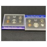 1968 & 1969 U. S.  Mint Proof Coin Sets