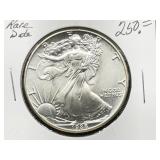 1988 American Silver Eagle *RARE DATE*