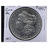 1891-S Morgan Silver Dollar