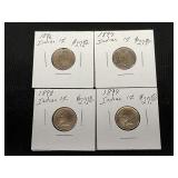(4) Indian Head Penniesï¿½1896, 1897, 1898, 1899