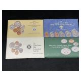 1990, 1991, 1992, 1993 U.S. Mint Uncirculated Sets
