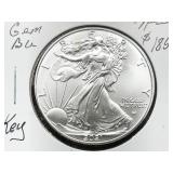 2021-W American Silver Eagle Type II