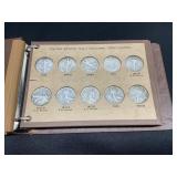 U.S. Walking Liberty Half Dollars Album 1916-1947