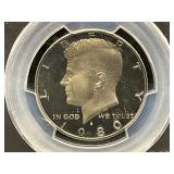 1980-S Proof Kennedy Half Dollar PR69