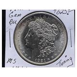 1921-D Morgan Silver Dollar *TONING*