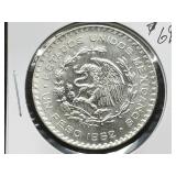 1962  1 Peso Silver Coin