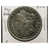1880-O Morgan Silver Dollar