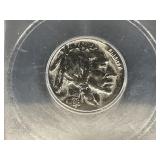 1936 Buffalo Nickel Ruthenium Plated