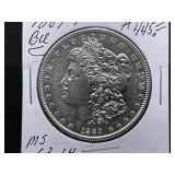 1889-P Morgan Silver Dollar