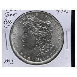1884-O Morgan Silver Dollar