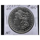 1889-P Morgan Silver Dollar