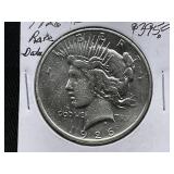1926-D Peace Dollar