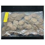 Bag of Over 100 Wheat Pennies